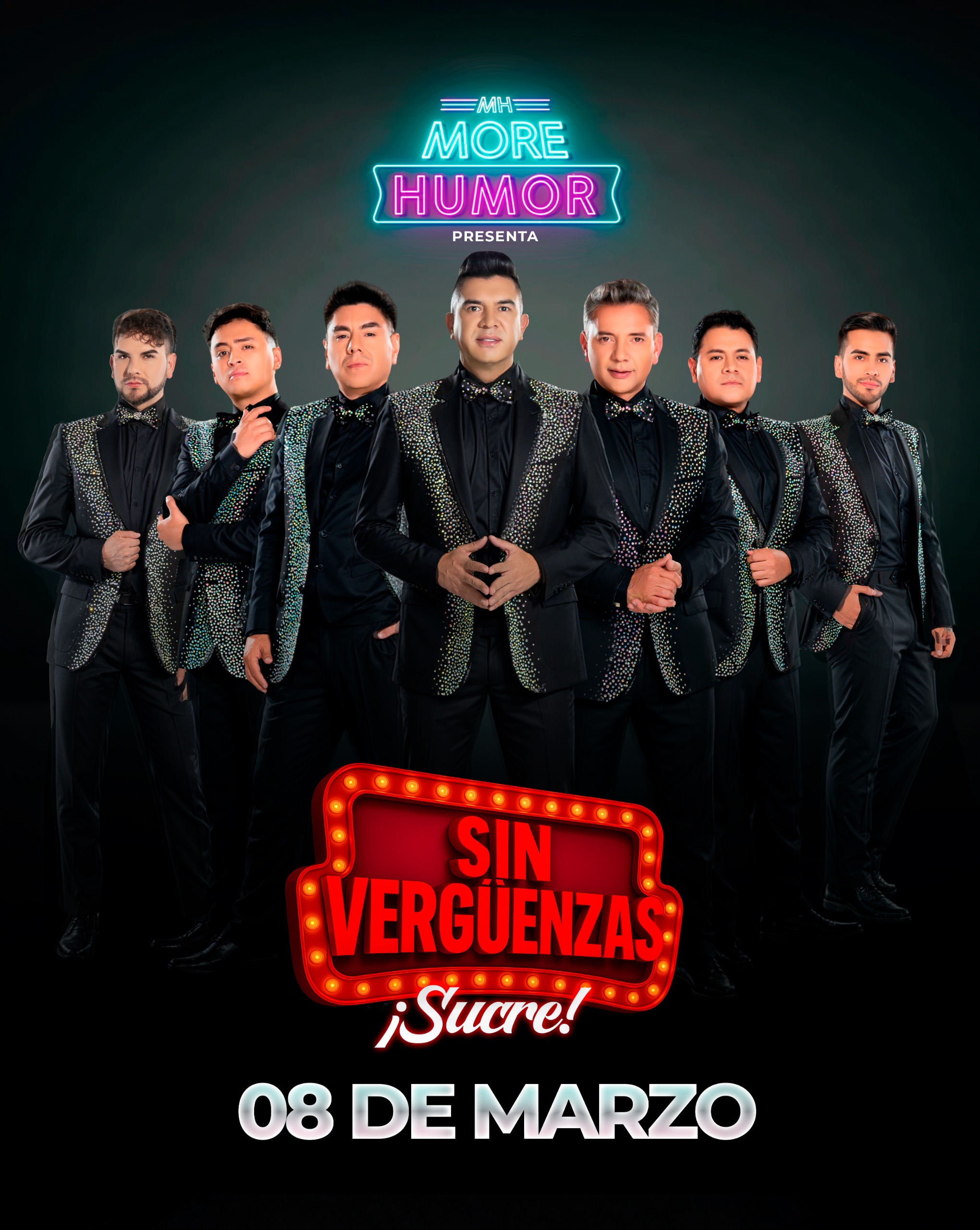 Cartel de Sin Vergüenzas - Domingo