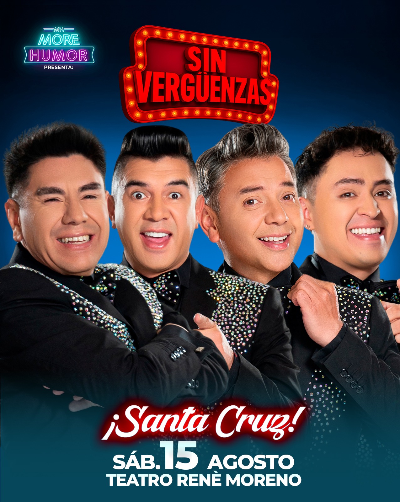 Cartel de SIN VERGUENZAS MORE HUMOR